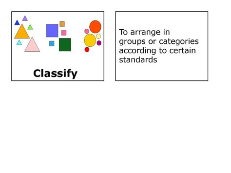 Arrange in categories or groups .